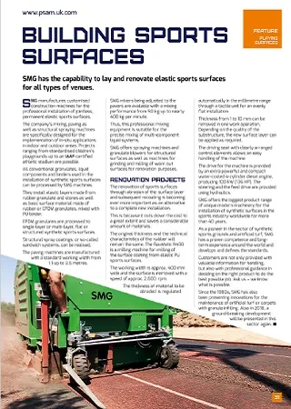 Building Sports Surfaces